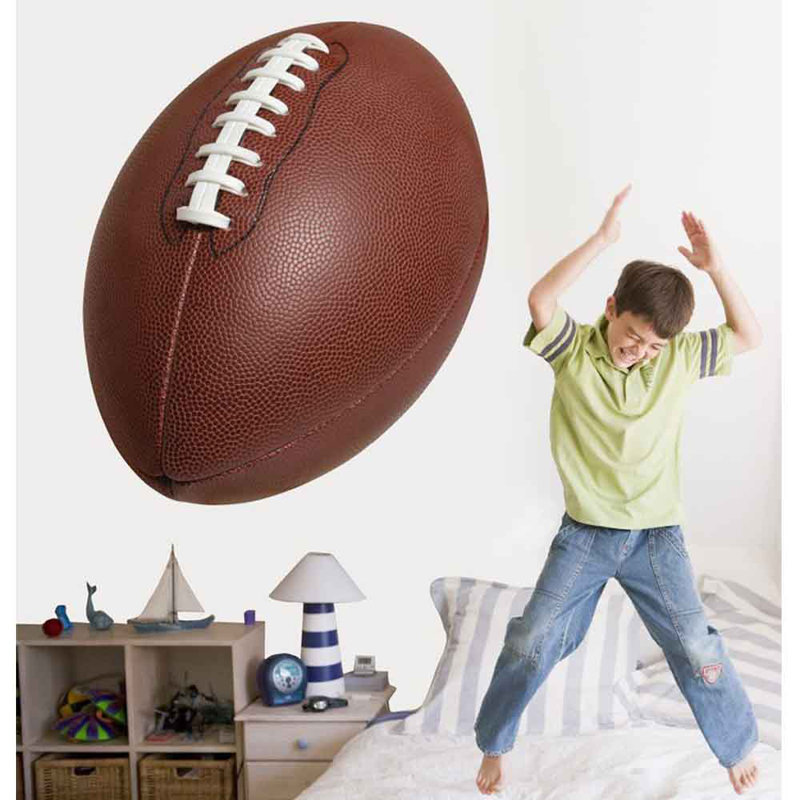 Adhésif décoratif football, H 20 po x l 24 po