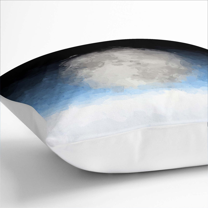 Square Throw Cushion, White, 40cm H x 40cm W x 15cm D