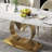 Nordic style luxury rectangular dining table sets-106262393
