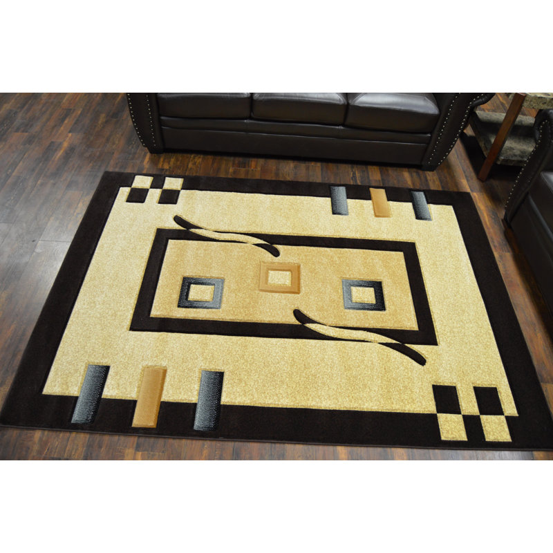Mccampbell Performance Abstract Indoor Rug, Rectangle 9'2" x 12'5"