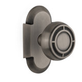 Cottage Plate with Mission Door Knob