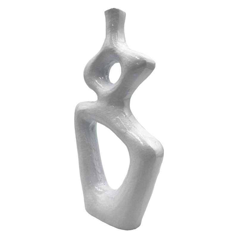 Vase de table Keyly, Blanc