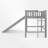 Low Loft Bed With Slide-237769009-237769008