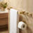 5-Piece Bath Hardware Set Bathroom Accessories Set With Towel Hooks Toilet Paper Holder And Towel Bar -116078743