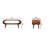 Amaya Nordic Style Caramel Coffee Table-108808798-108808804