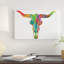 « longhorn », impression sur toile-72442157-72442155-72442156