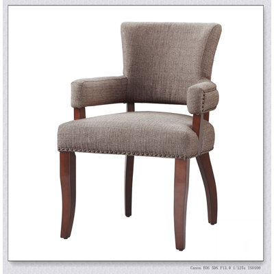 Chaise avec accoudoirs en polyester