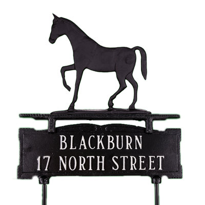 2-Line Lawn Address Sign