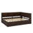 Versatile Sleeper Bench Featuring Open Shelving, Ambient LED Strips, Charging Hub, and Under-Bed Drawers-1320240244