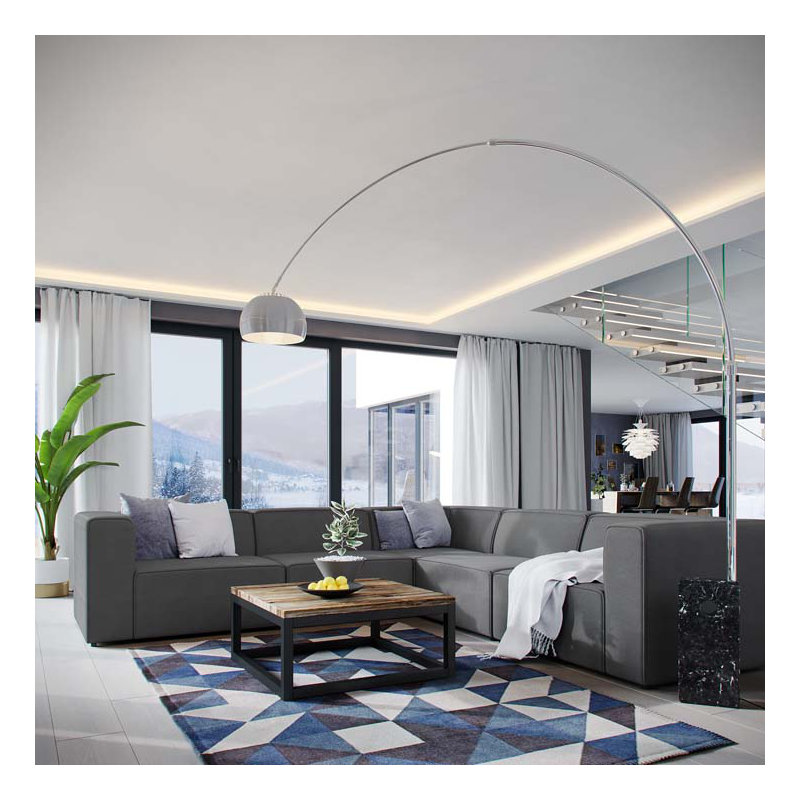Sans accoudoirs Modway, gris