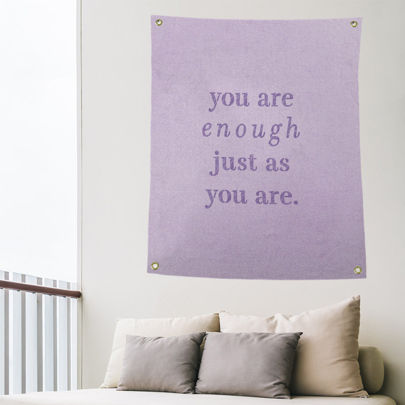 En polyester, vous êtes assez tapisserie quot, H 59 pi x l 50 po, Mauve