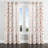 French Country Room Darkening Curtains - Geometric Shapes Borgar Grommet Curtain - 1 Panel-623265202-623265200