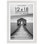 Cadre photo Americanflat - Cadre avec passe-partout - Moulure large - Verre résistant aux chocs