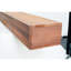 Étagère murale flottante en bois rustique de 72 po pour la construction solide de la maison, support de suspension invisible, 50 charges et aspect élégant