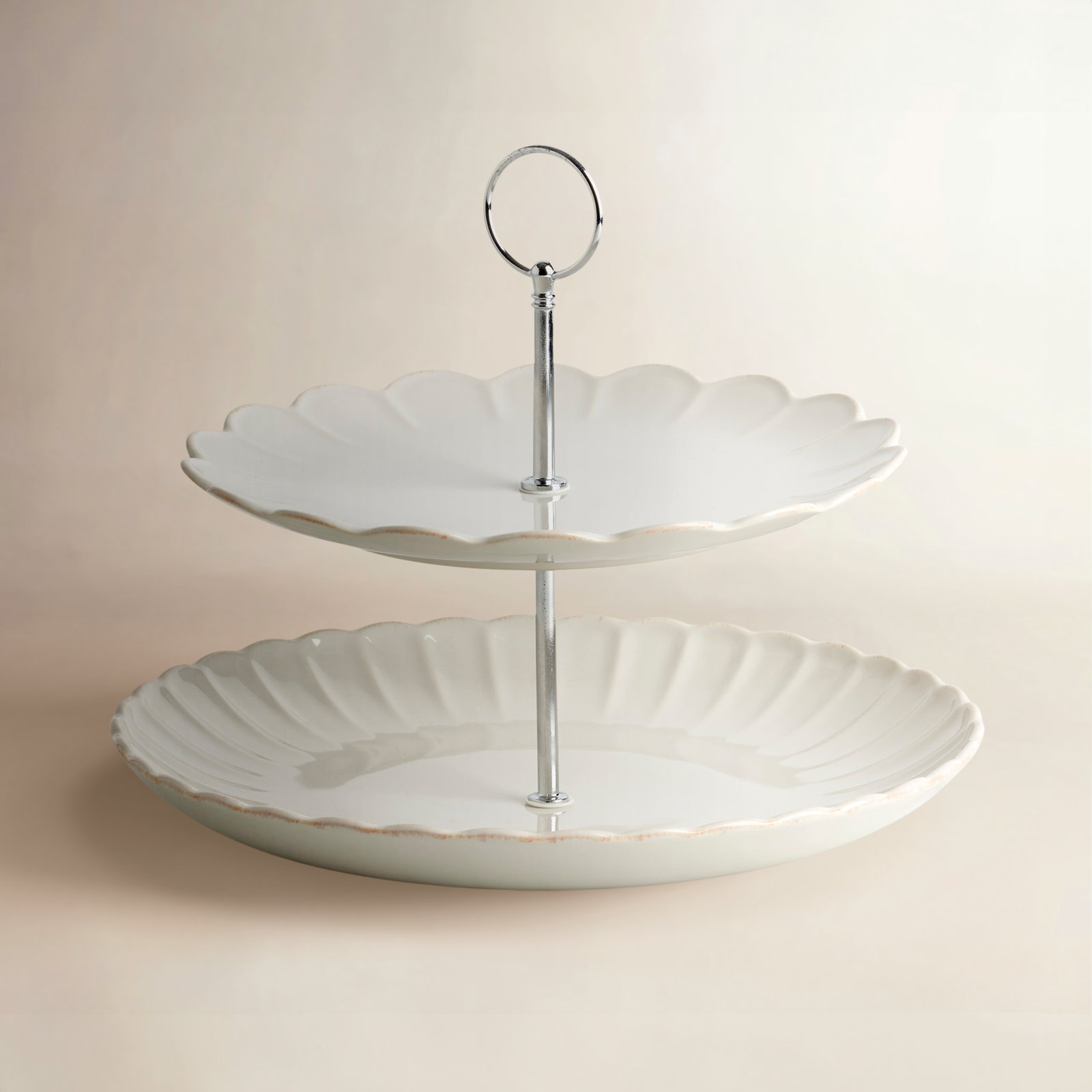 French Perle Tiered Stand
