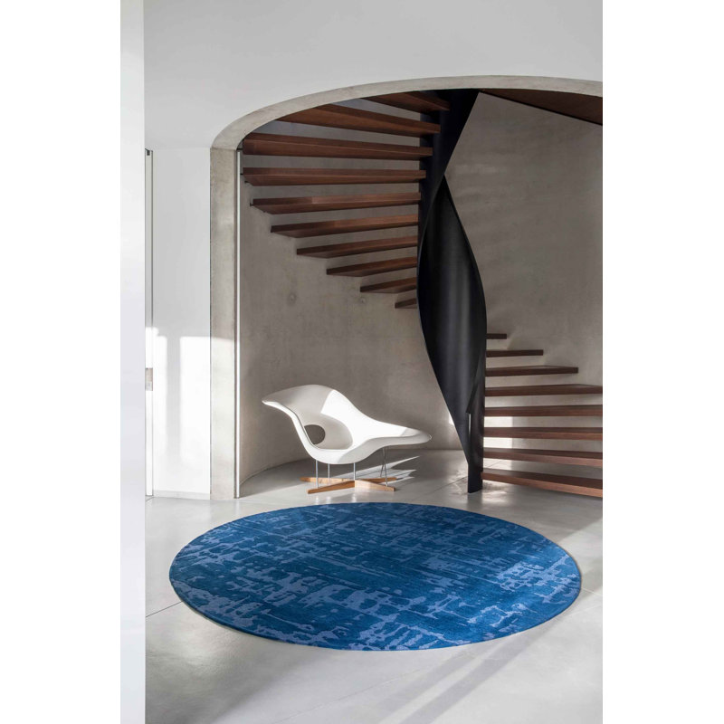 Abstract Area Rug, Round 240cm