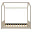 Lit en bois Velvet House, beige-1371357696