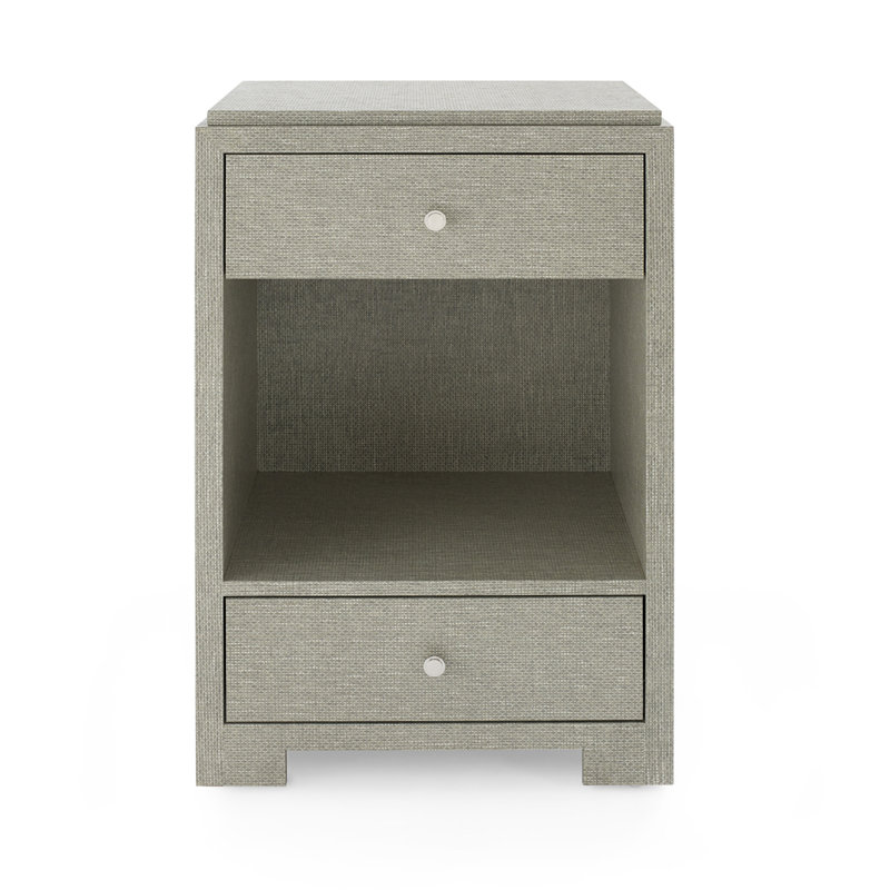 Fedor Accent Chest, Moss Gray Tweed
