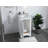 Moore 18'' Single Bathroom Vanity with Engineered Marble Top-515726639