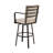 Cemalettin Outdoor Patio Stool with Cushion-422743748-422743751-414083254