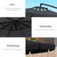 Parasol de patio suspendu-608674977