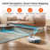 ILIFE A12 Pro Robot Vacuum and Mop Combo, Self Emptying Station for 60 Days, LiDAR Navigation, Home Mapping, No-Go Zones, 2.4G WiFi/App/Alexa/Remote Control, for Hard Floors
