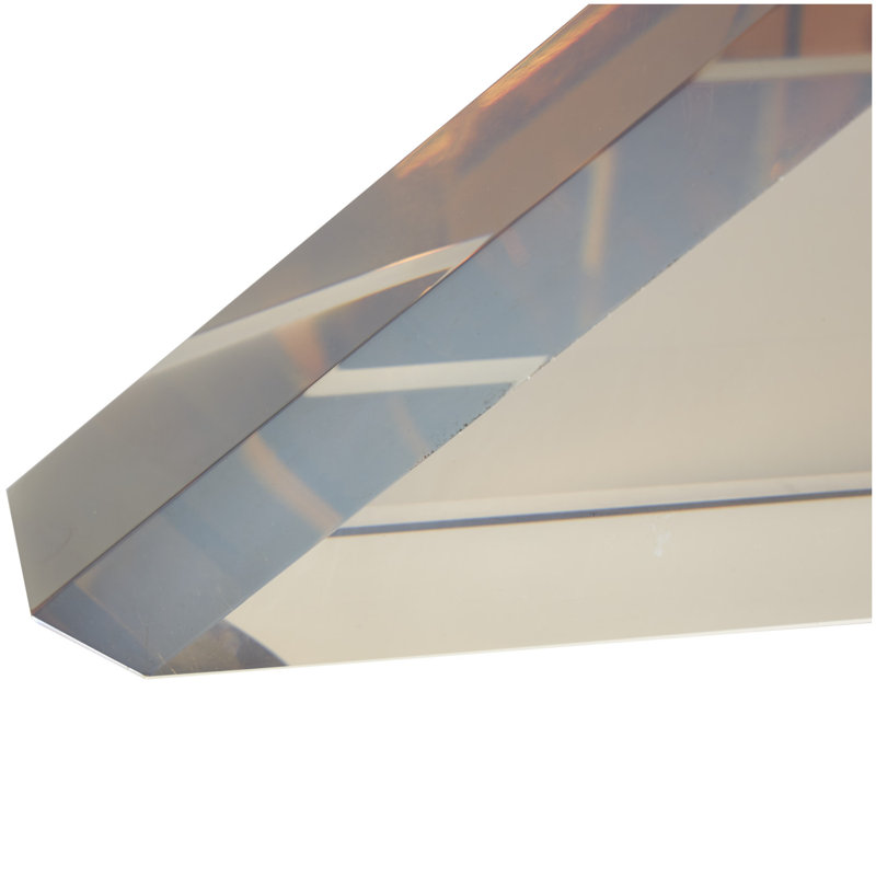 Serre-livres en forme de pyramide en verre Diamani
