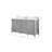 Aberdeen 60 " W Freestanding Standard Free Standing 1 Single Vanity Bathroom Vanity With Quartz Top