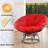 Papasan Patio Chair with Cushions-421028372-434087153