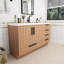 Meuble-lavabo autoportant avec tiroirs à droite Carla-1996190857-1996190856