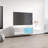 Fly 63" Modern Floating Wall Mounted TV Stand with LED Lighting, High Gloss Finish-264959844