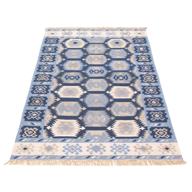 Ankara FW Navy Kilim 5'0" x 8'1"