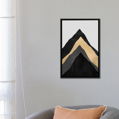 "Quatre montagnes" par Elisabeth Fredriksson - impression sur toile