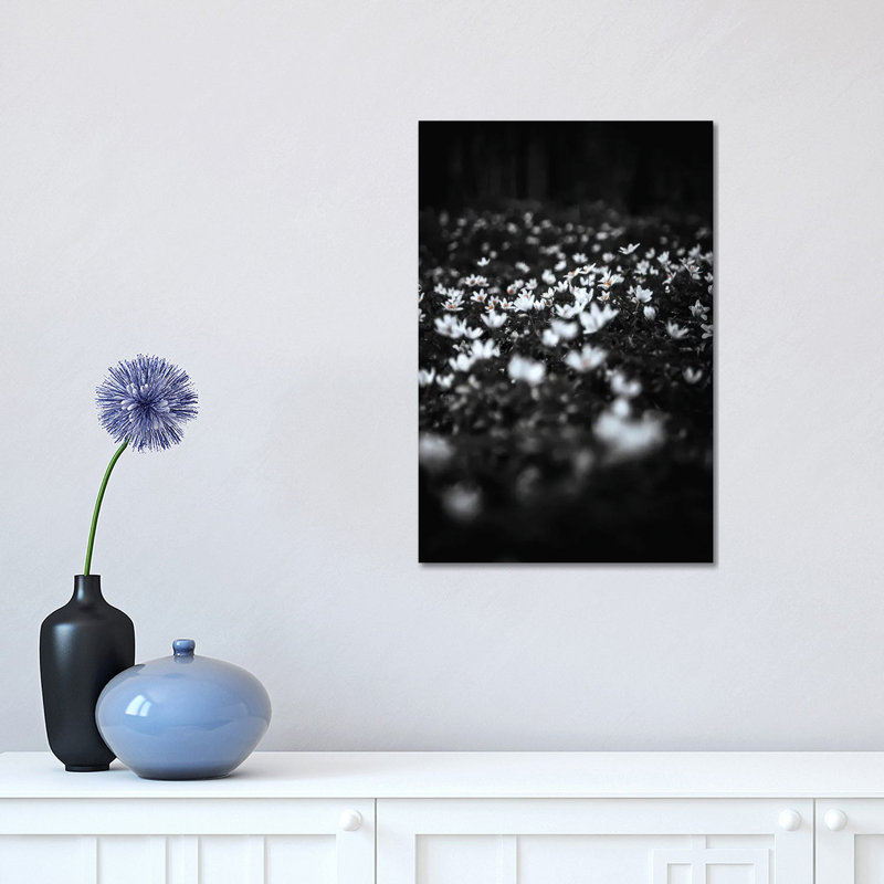 Windflowers 1 Piece Wrapped Canvas Wall Art, 30.48 cm H x 45.72 cm W