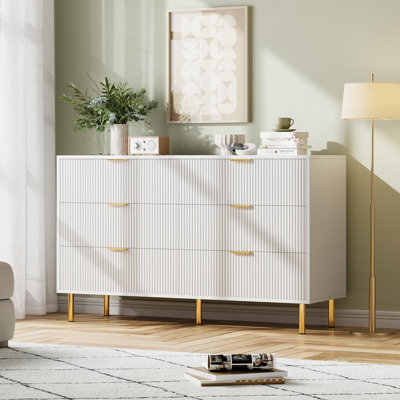 143 cm W Chest of 6 Drawers
