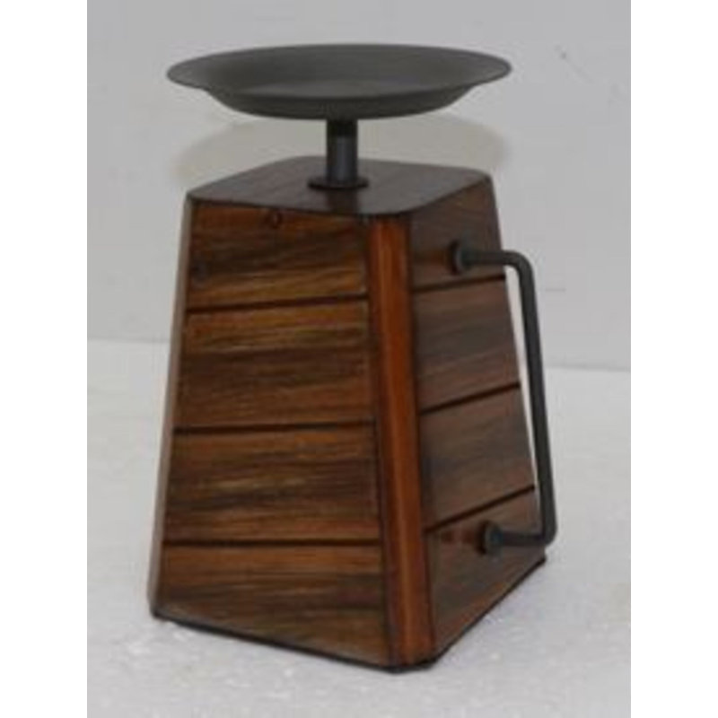 Plat de table, H 7,28 po x l 4,53 po x P 5,31 po