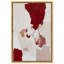 "Impasto Red I", impression murale encadrée par Art Remedy, cadre argenté, 24 x 36-470375415-470375418