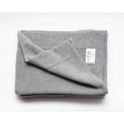 Domenica Knit Cashmere Throw Blanket