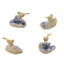 Bird on Celestite Rock II Figurine