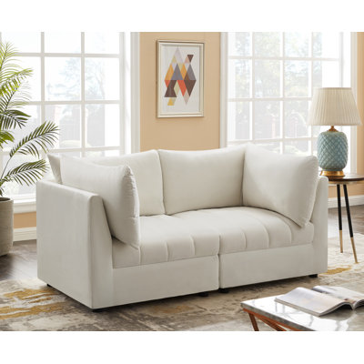 Ensoll 66'' Velvet Loveseat