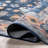 Grishilde Oriental Machine Woven Polyester Area Rug in Blue-91894786