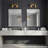 Neema Modern Beveled Glass Wall Mirror-1319550332