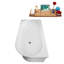Baignoire autoportante 59 "avec drain interne Streamline-101697970