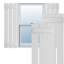 Volets en PVC True Fit à trois planches espacées-64485991-64486068