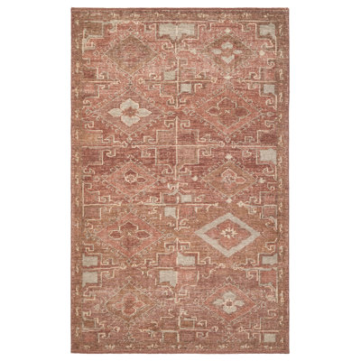 Maeve Hand-Knotted Geometric Wool Rug