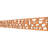 46 1/4"W x 6"H x 1/4"T Manton Fretwork Moulding, Cherry-95198967-95198970