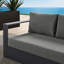Causeuse modulaire d'extérieur en aluminium thermolaqué Modway Tahoe-95616611-95616610