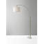 Roger 187cm Marble LED Arched Floor Lamp-1773488740