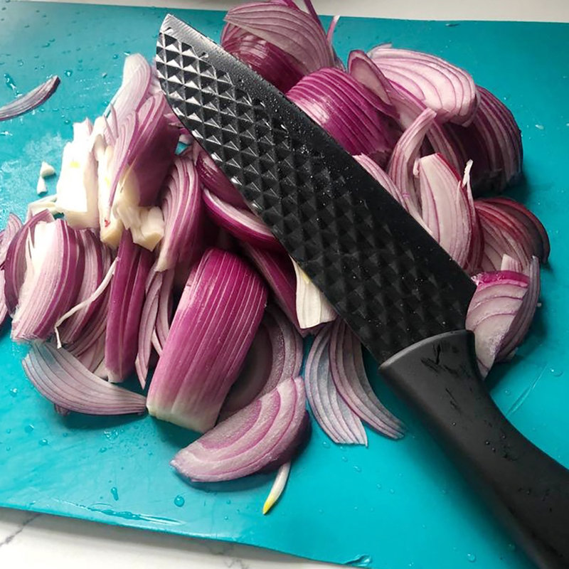 Ensemble de couteaux à losanges assortis