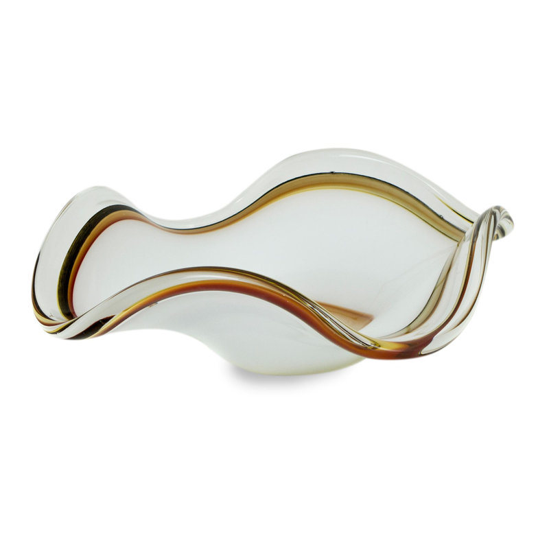 Edgemoore Handmade Glass Decorative Bowl 1